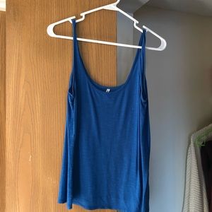 Blue tank top